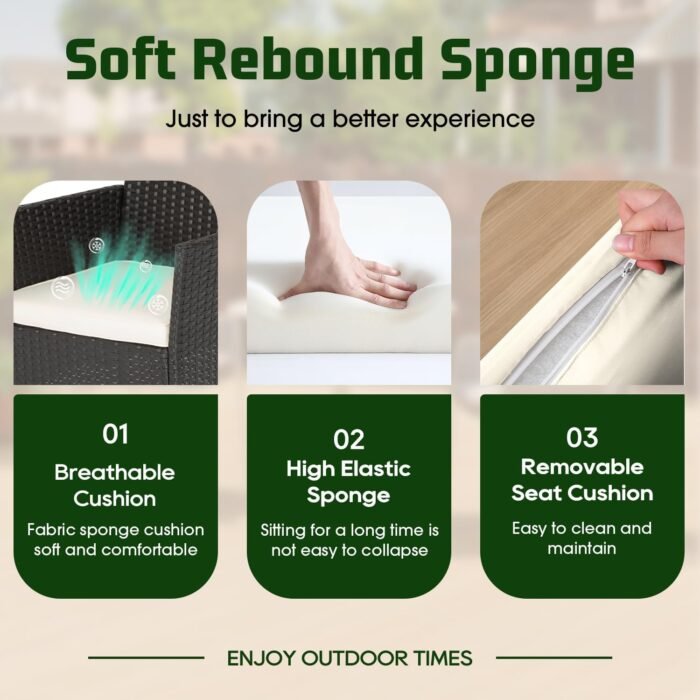 Perfect for garden, lawn, patio, or balcony use, offering flexibility and comfort.